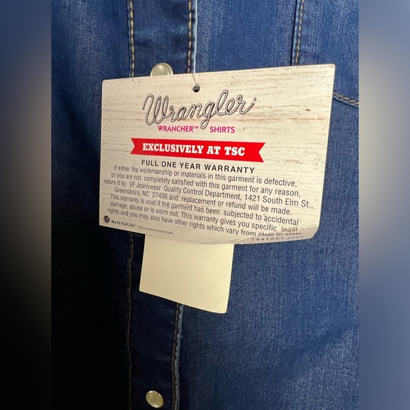 Womens wrangler wrancher shirt - Picture 4 of 6